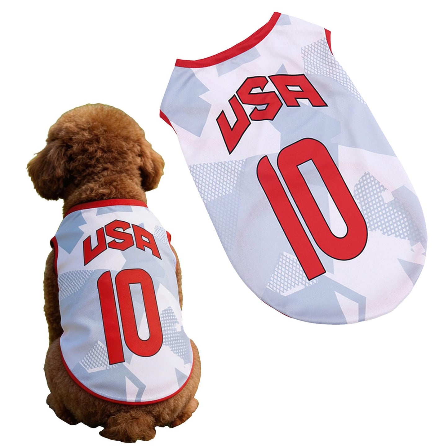 Pfoten-Wiese Hunde-Trikot zur WM 2026
