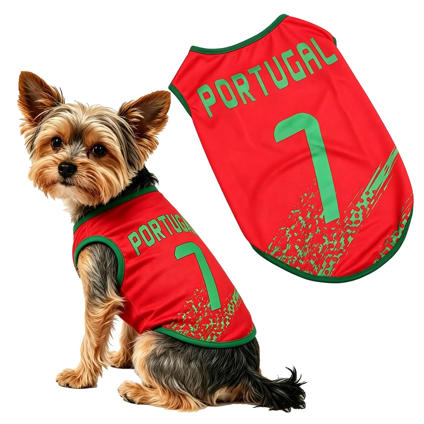 Pfoten-Wiese Hunde-Trikot zur WM 2026