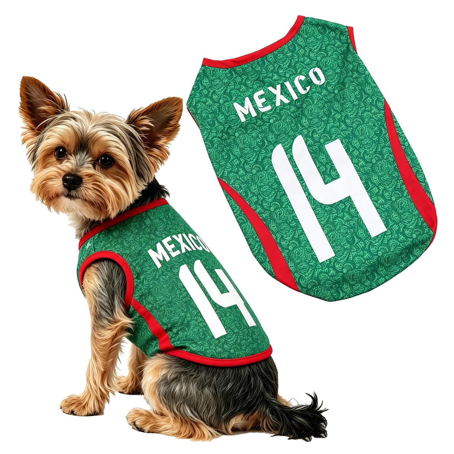 Pfoten-Wiese Hunde-Trikot zur WM 2026