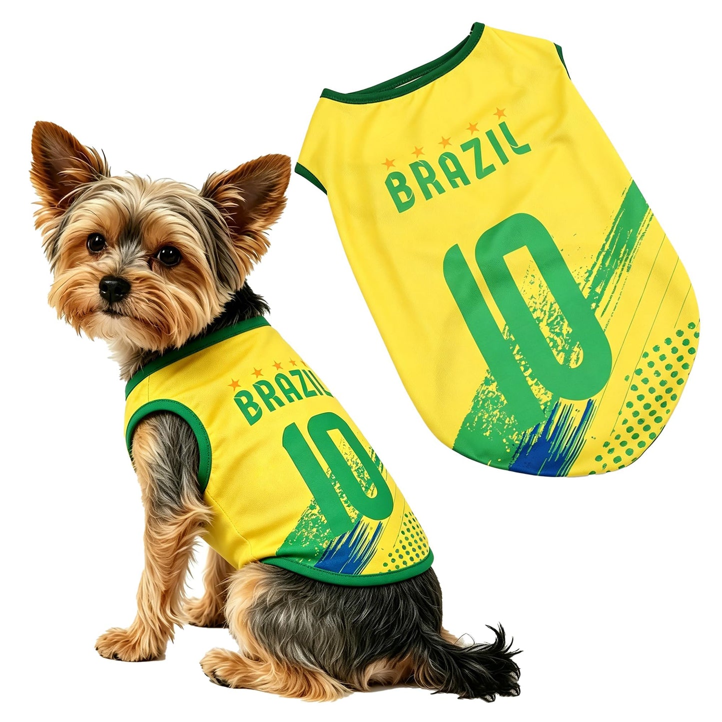 Pfoten-Wiese Hunde-Trikot zur WM 2026