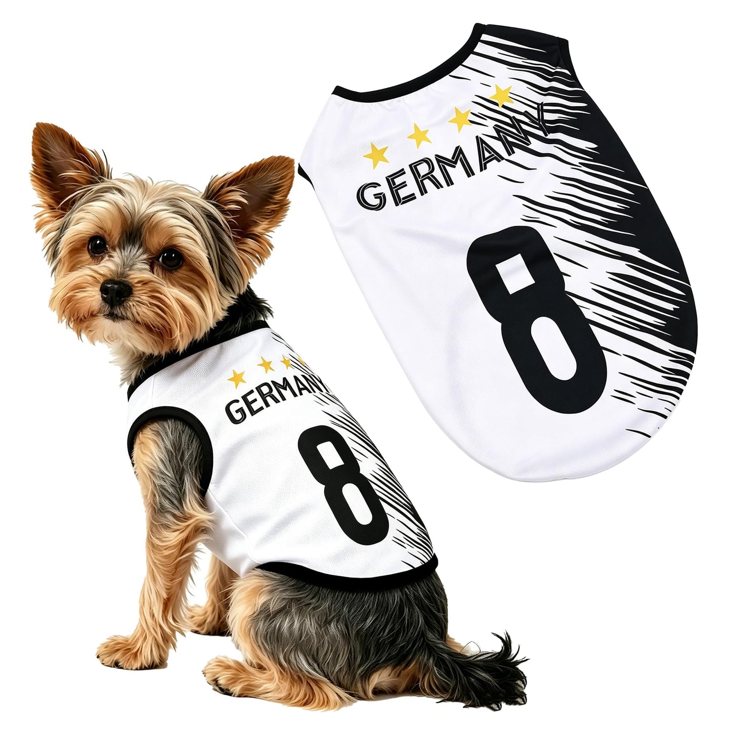 Pfoten-Wiese Hunde-Trikot zur WM 2026