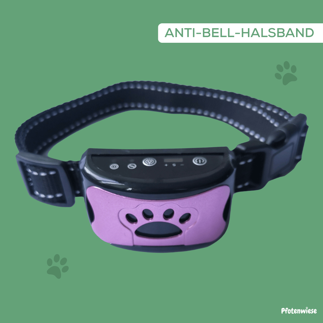 Pfotenwiese - Anti-Bell-Halsband für Hunde