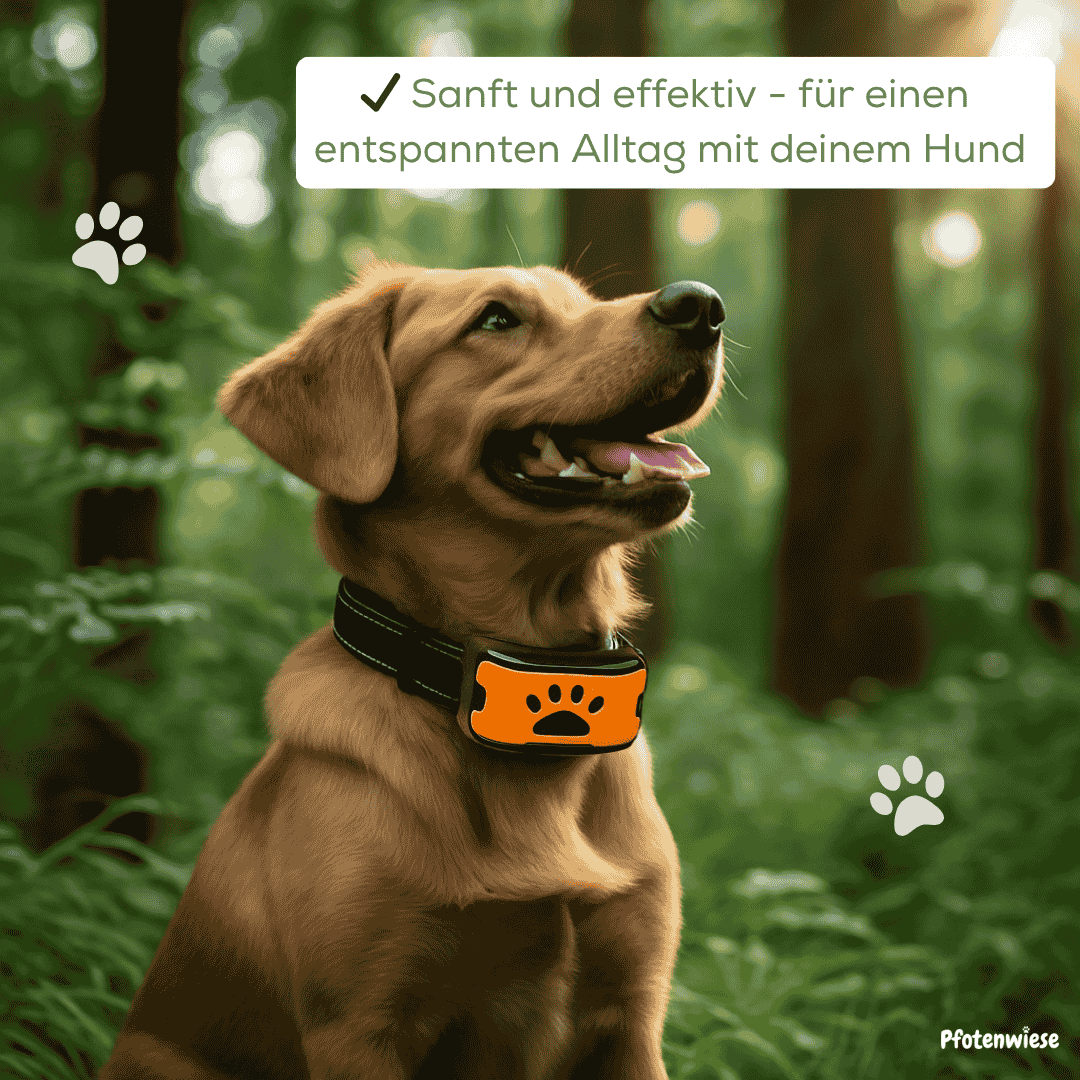 Pfotenwiese - Anti-Bell-Halsband für Hunde