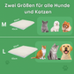 Pfoten Wiese - Selbstwärmende Katzenmatte & Hundematte