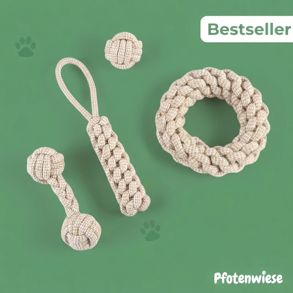Das „Natur-Pur“ Kauseil-Quartett 🧶🐾