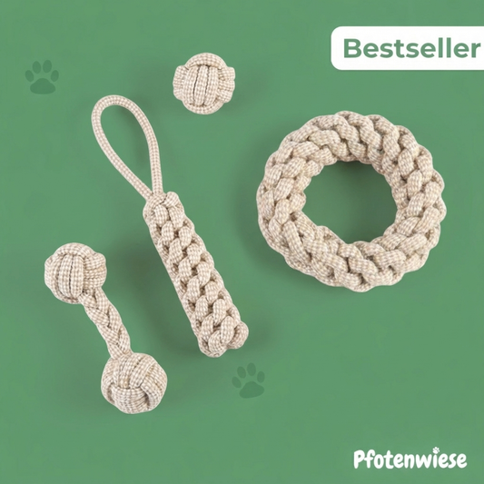 Das „Natur-Pur“ Kauseil-Quartett 🧶🐾